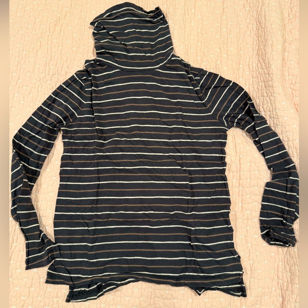 Striped Turtleneck Top Madewell XS
